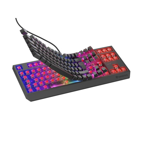 GENESIS Thor 230 TKL klawiatura Gaming USB QWERTY Hiszpański Czarny-15182261
