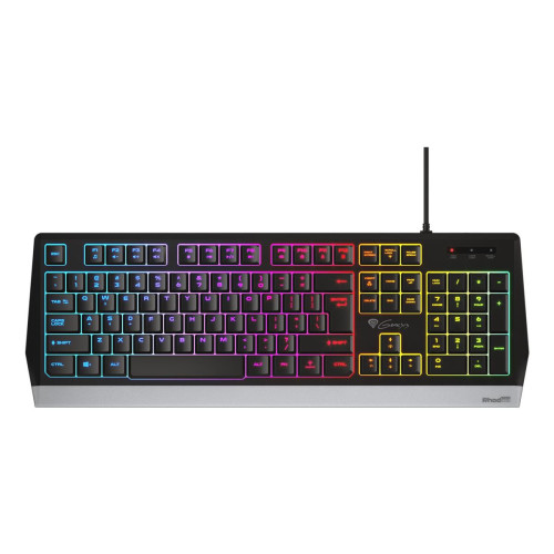 Klawiatura Gaming GENESIS RHOD 300 RGB Czarna USB