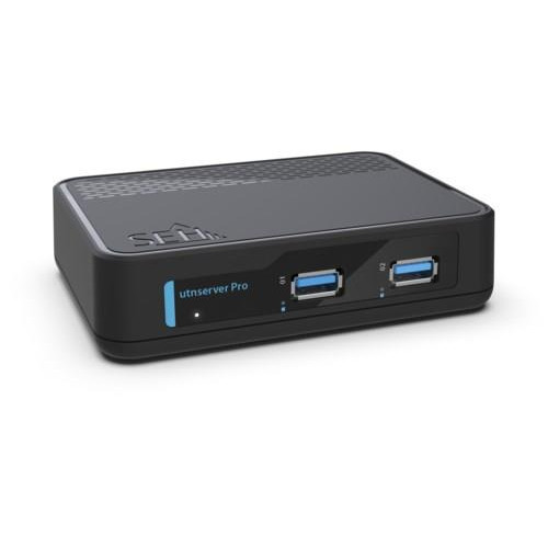 SEH utnserver Pro serwer druku Ethernet LAN Czarny