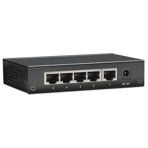 Switch 5x RJ45 Gigabit, metal, desktop-15185222