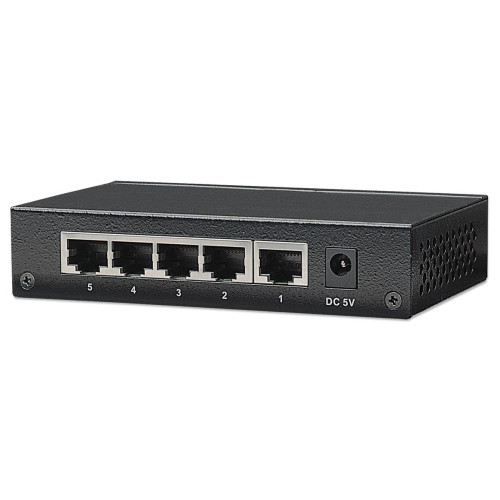 Switch 5x RJ45 Gigabit, metal, desktop-15185229