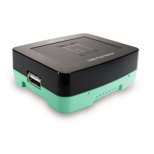 LevelOne FPS-1032 serwer druku Ethernet LAN Czarny, Zielony-15188173