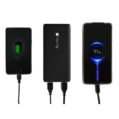 Techly I-CHARGE-10000 bank mocy Litowo-polimerowy (LiPo) 10000 mAh Czarny-15188361