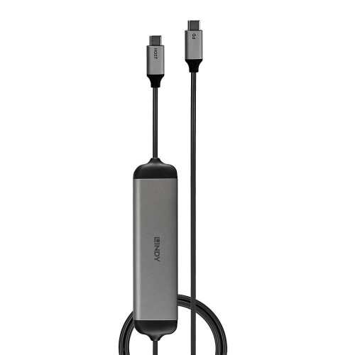 Lindy 43326 stacja dokująca Przewodowa USB 3.2 Gen 1 (3.1 Gen 1) Type-C Czarny, Szary-15190433