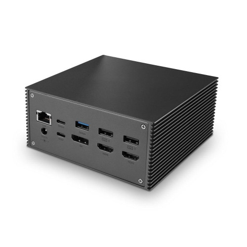 Lindy 43378 stacja dokująca Przewodowa USB 3.2 Gen 2 (3.1 Gen 2) Type-C Szary-15190441