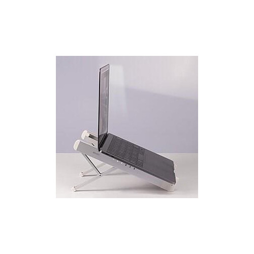 Lindy 20916 stojak na laptop Podstawka na notebooka Srebrny, Biały 39,6 cm (15.6