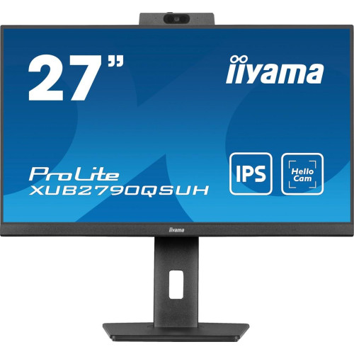 iiyama ProLite XUB2790QSUH-B1 monitor komputerowy 68,6 cm (27") 2560 x 1440 px 4K Ultra HD LED Czarny