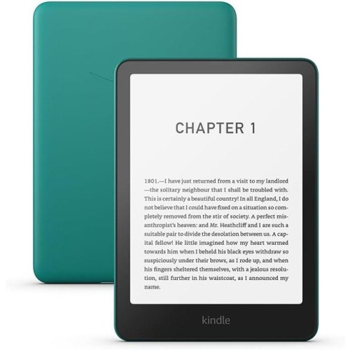 Ebook New Kindle Paperwhite (12th Generation) - 2024 release 7” glare-free 16GB Wi-Fi (Ad-supported) Jade