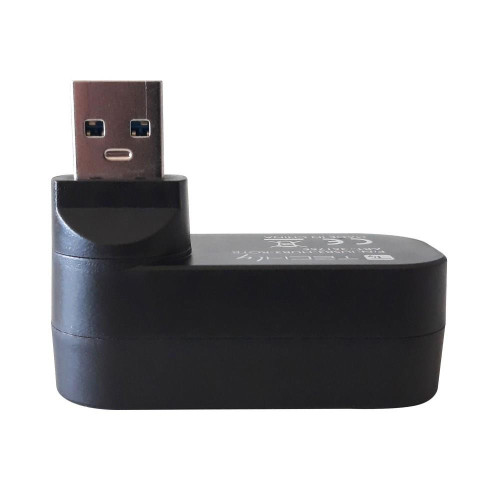 Techly IUSB3-HUB3-ROTB huby i koncentratory USB 3.2 Gen 1 (3.1 Gen 1) Type-A 5000 Mbit/s Czarny-15198791