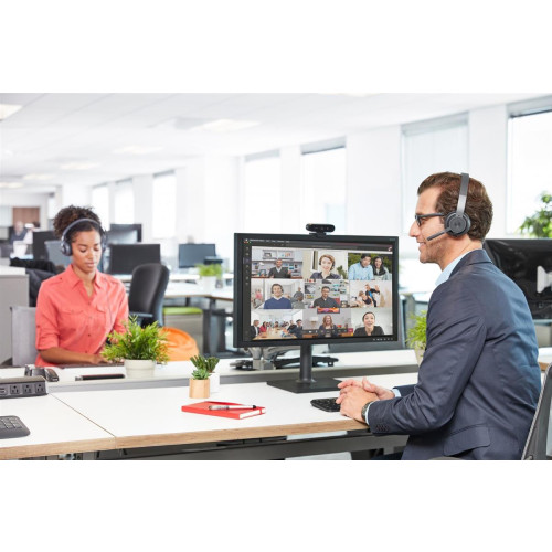 Logitech Zone Zestaw słuchawkowy Bezprzewodowy Opaska na głowę Biuro/centrum telefoniczne Bluetooth Grafitowy-1519956