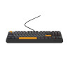 GENESIS Thor 230 TKL klawiatura Gaming USB + RF Wireless + Bluetooth QWERTY Czarny, Szary, Pomarańczowy-15223109