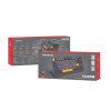 GENESIS Thor 230 TKL klawiatura Gaming USB + RF Wireless + Bluetooth QWERTY Czarny, Szary, Pomarańczowy-15223111
