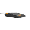 GENESIS Thor 230 TKL klawiatura Gaming USB + RF Wireless + Bluetooth QWERTY Czarny, Szary, Pomarańczowy-15223112