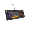 GENESIS Thor 230 TKL klawiatura Gaming USB + RF Wireless + Bluetooth QWERTY Czarny, Szary, Pomarańczowy-15223121