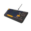 GENESIS THOR 230 TKL klawiatura Gaming USB + RF Wireless + Bluetooth QWERTY Czarny, Niebieski, Szary, Pomarańczowy-1522