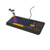 GENESIS THOR 230 TKL klawiatura Gaming USB + RF Wireless + Bluetooth QWERTY Czarny, Niebieski, Szary, Pomarańczowy-1522