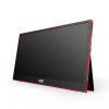 AOC 16G3 przenośny telewizor / monitor Przenośny monitor Czarny, Czerwony 39,6 cm (15.6