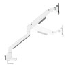 Neomounts DS70-250WH1 uchwyt / stojak do monitorów 88,9 cm (35