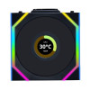 Lian Li UNI FAN SL Wireless LCD 120 Obudowa komputera Wentylator 12 cm Czarny 1 szt.-15261283