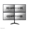 Neomounts NM-D335D4BLACK uchwyt / stojak do monitorów 68,6 cm (27") Biurko Czarny-15029122
