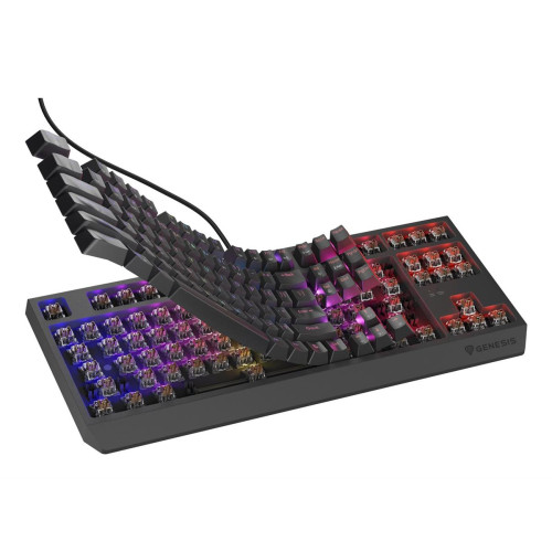 GENESIS Thor 230 TKL klawiatura Gaming USB QWERTY US English Czarny-15223199