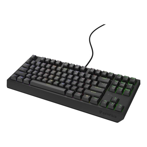 GENESIS Thor 230 TKL klawiatura Gaming USB QWERTY US English Czarny-15223202