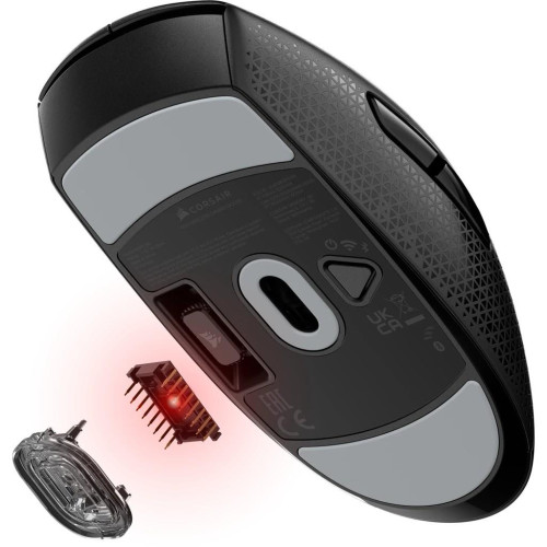 Corsair M55 myszka Gaming Po prawej stronie RF Wireless + Bluetooth + USB Type-A Optyczny 24000 DPI-15223395