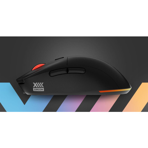 GENESIS Zircon XIII myszka Gaming Oburęczny RF Wireless + USB Type-C Optyczny 26000 DPI-15223453