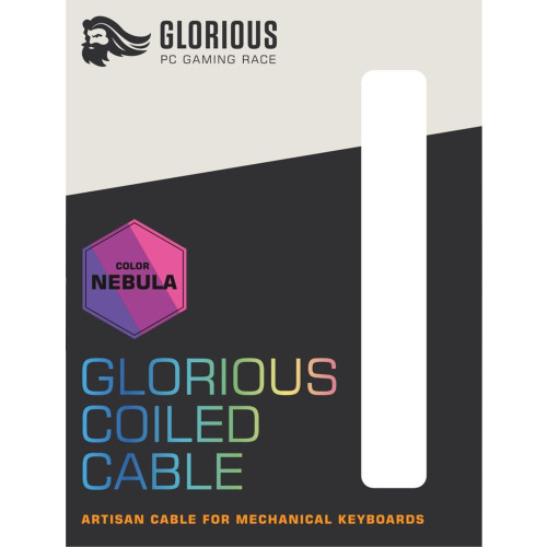 Glorious PC Gaming Race Coiled Fioletowy 1,37 m-15224477