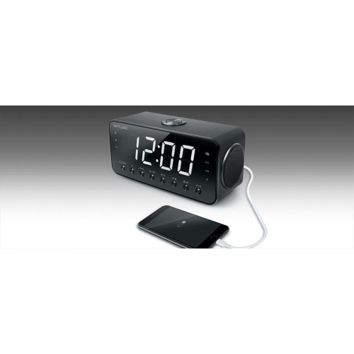 Muse M-192 CR Zegar Cyfrowy Czarny-15236336