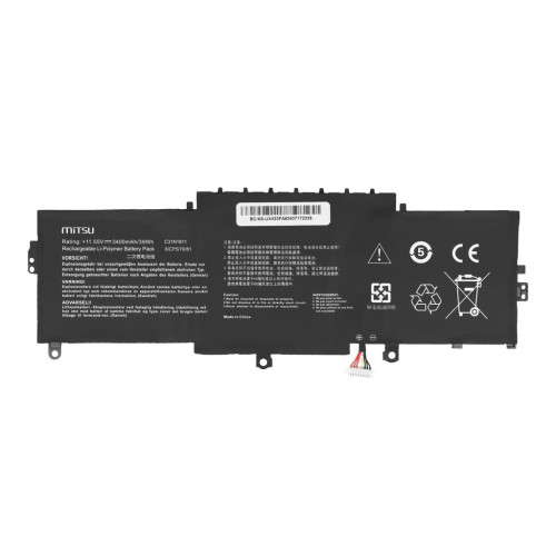 Bateria Mitsu do Asus Zenbook UX433FA, UX433FL, UX433FN-15253007