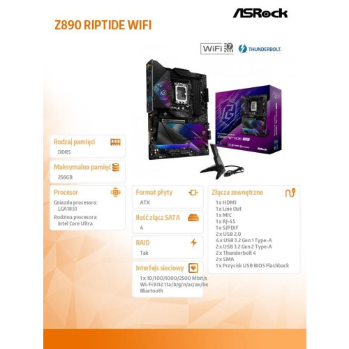 Płyta główna Z890 RIPTIDE WIFI ATX-15254659