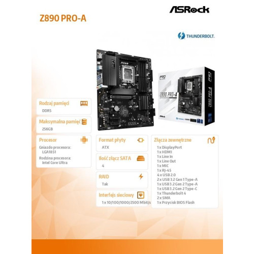 Płyta główna Z890 PRO-A ATX-15254665