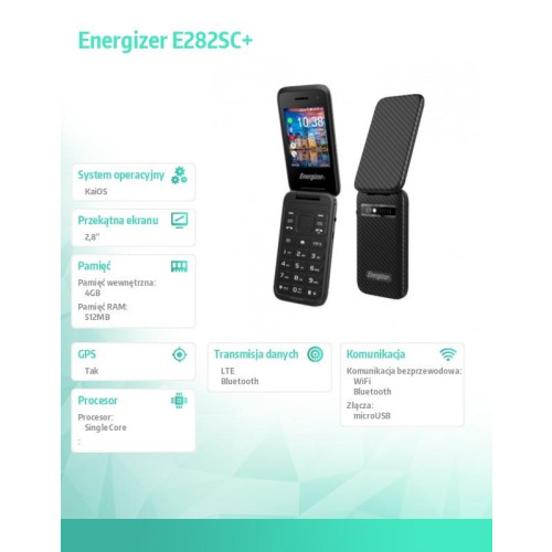 Telefon E282SC+ 512MB RAM 4GB 2,8