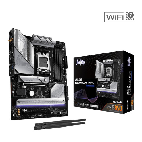Płyta główna B850 LIVEMIXER WIFI AM5 4DDR5 USB3.2 ATX