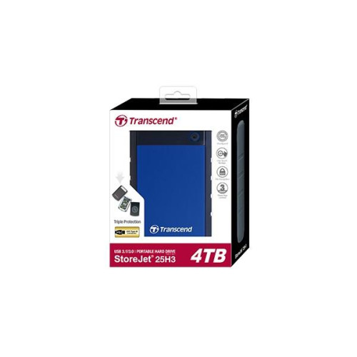 Transcend StoreJet 25H3 zewnętrzny dysk twarde 4 TB 5400 RPM 2.5