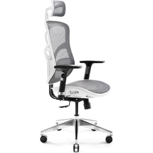 Fotel gamingowy DIABLO V-BASIC fotel biało-szary-15263846