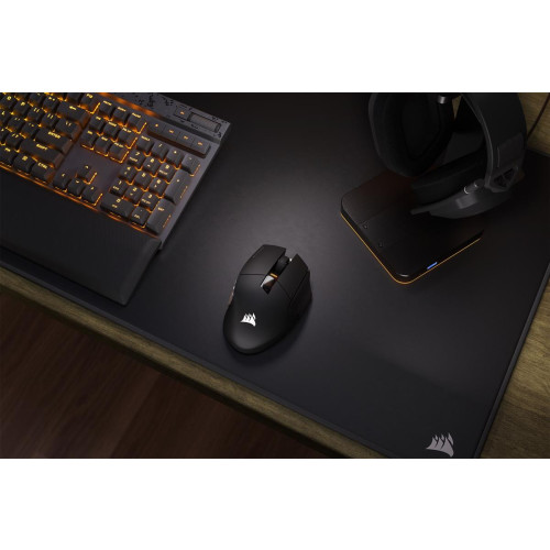 Corsair SCIMITAR ELITE WIRELESS myszka Gaming Po prawej stronie RF Wireless + Bluetooth + USB Type-C Optyczny 26000 DPI-