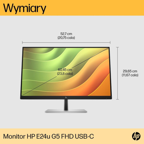 Monitor HP E24u G5 6N4D0AA 23,8