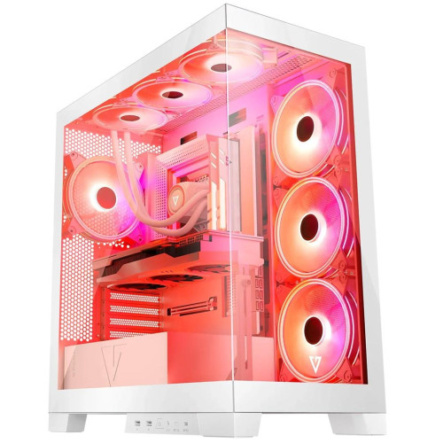 MODECOM OBUDOWA VOLCNO SPACE APEX ARGB MIDI WHITE-15275951