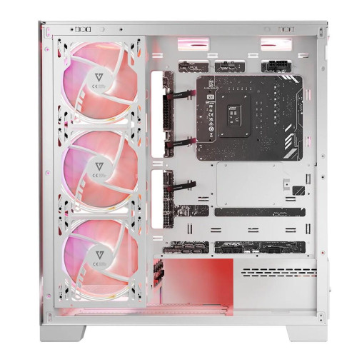 MODECOM OBUDOWA VOLCNO SPACE APEX ARGB MIDI WHITE-15275969