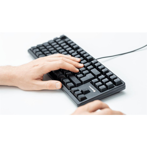 CHERRY G80-3000N RGB TKL klawiatura Uniwersalne USB QWERTZ Niemiecki Czarny-15278919
