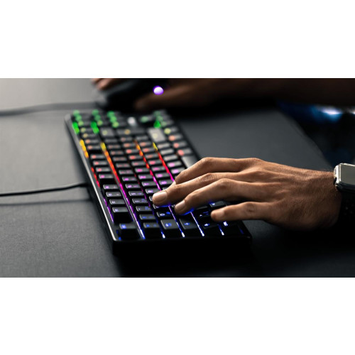 CHERRY G80-3000N RGB TKL klawiatura Uniwersalne USB QWERTZ Niemiecki Czarny-15278923