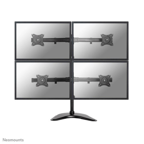 Neomounts NM-D335D4BLACK uchwyt / stojak do monitorów 68,6 cm (27") Biurko Czarny-15029122