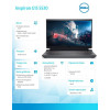Notebook Inspiron G15 5530 i5-13450HX/16GB/512GB SSD/15.6 FHD 120Hz/GeForce RTX 3050/Cam & Mic/WLAN + BT/Backlit Kb/3 C