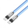 Kabel 2w1 USB C smycz 1m błękitny-15392205