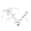 Uchwyt biurkowy DS70-700BL2 2LCD-15392564