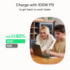 Kabel USB-C-USB-C PowerStream 100W oplot 2m biały-15393410