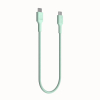 Kabel USB-C-USB-C PowerStream 100W oplot 0.3m zielony-15393432