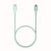 Kabel USB-C-USB-C PowerStream 100W oplot 2m zielony-15393640